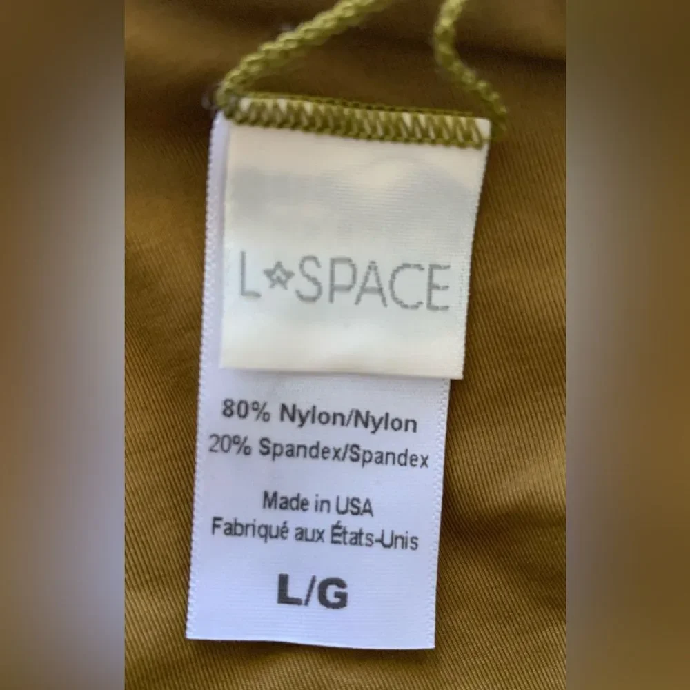 NEW L*Space Bikini Set Flashback Top & Bummin' Bikini Bottom Large/X-Large Swim